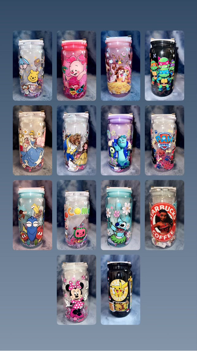 Premade Acrylic Kid Cups 16oz