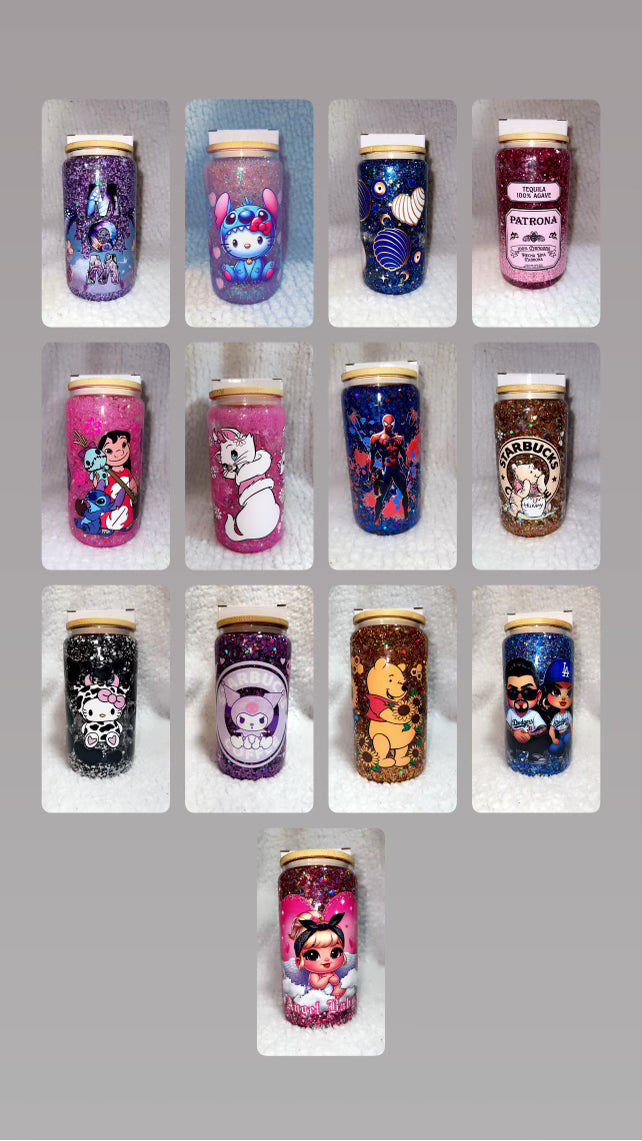 Premade Snowglobes 16oz