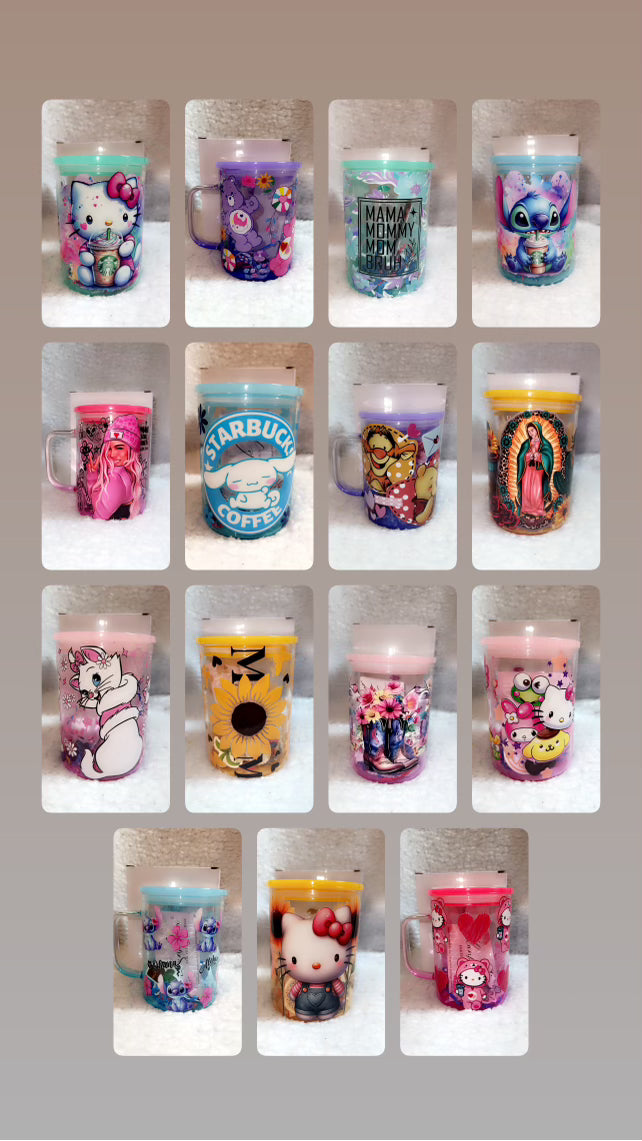 Premade Ombre Jelly Mugs